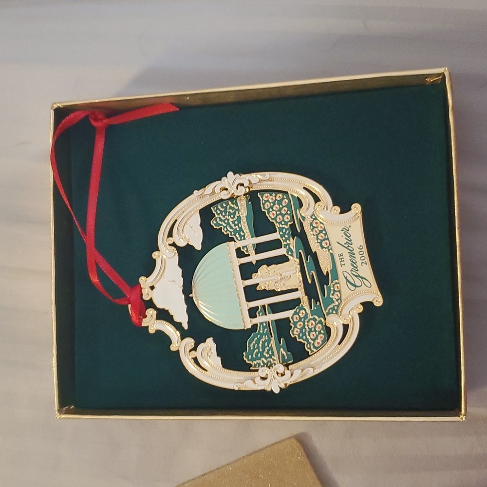 Greenbrier Christmas ornament 2006